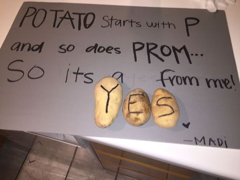 Cute Ways To Say Yes To Prom, Ways To Respond To Prom, Funny Dance Response Posters, Funny Prom Responses, Ways To Answer To Prom, Funny Dance Responses, Ways To Say Yes To Prom, Prom Poster Response Ideas, Prom Reply Ideas