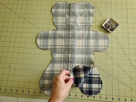 Pdf Teddy Bear Pattern, How To Make Teddy Bears Out Of Shirts, Diy Teddy Bear From Shirt, How To Make A Teddy Bear Out Of A Shirt, Making A Bear Out Of A Shirt, Easy Sew Teddy Bear, Simple Bear Pattern, Memory Bear Tutorial, Memory Teddy Bear Pattern Free