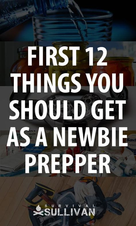 If you're confused about what to get first as a prepper, here's a list of the 12 most critical things. Forget expensive MREs and 'survival food', these are more important. #survivalsullivan #preppertalk #preppers #survival #preparedness Preppers List, Survival List, Survival Skills Emergency Preparedness, Emergency Prepardness, Emergency Survival Kit, Survival Skills Life Hacks, Emergency Preparedness Kit, Survival Supplies, Emergency Preparation