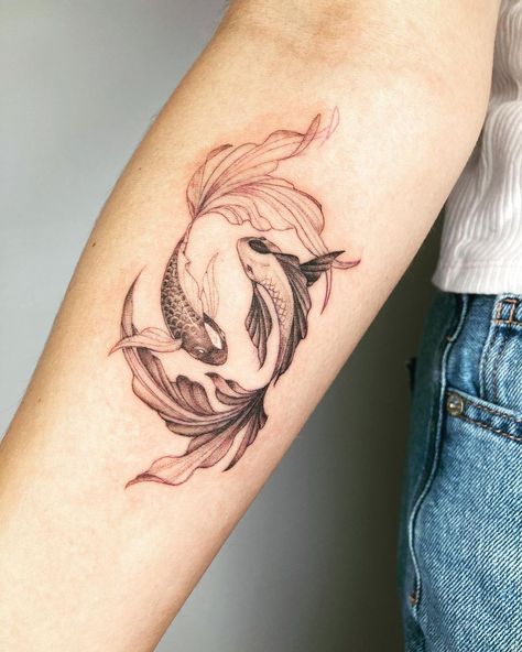 25 Tattoo, 9 Tattoo, Square Tattoo, Abstract Tattoo Ideas, Chicago Tattoo, Koi Tattoo Design, Organic Tattoo, Leo Tattoos, Koi Tattoo