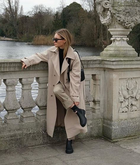 80 Best Trench coat Fall outfits to Copy today - atinydreamer Winter Outfits Trench Coat, Beige Trench Coat Outfit, Trench Coat Outfit Winter, Trench Coat Outfit Fall, Brown Coat Outfit, Trent Coat, Minimalist Winter Outfit, Fall Coat Outfit, Claire Rose Cliteur