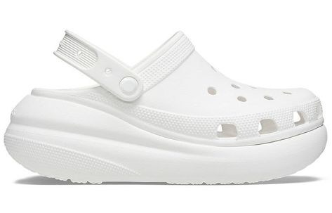 Crocs Shoes Women, White Clogs, Happy Shoes, Crocs Jibbitz, Love Plus, Saltwater Sandals, Crocs Classic Clogs, Muck Boots, Platform Clogs