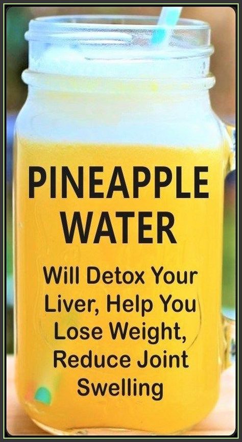 Pineapple Water Will Detoxify Your Body, Help You Lose Weight, And Reduce Joint Swelling And Detox Your Liver, Pineapple Water, Baking Soda Beauty Uses, Detoxify Your Body, Fat Burning Drinks, Detox Drinks, Alternative Medicine, Juicer, Healthy Tips