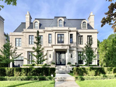 259WarrenRoad French Transitional, Classical Villa, Classical House, French Exterior, Mansion Designs, Classic House Exterior, Classic House Design, French Style Homes, Homes Interior