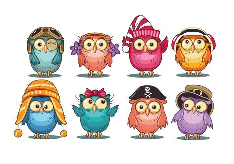 Cartoon Owls, Cartoons Hd, Owl Clip Art, Cute Owls, Owl Vector, Owl Illustration, Owl Collection, Zen Tangle, Owl Cartoon