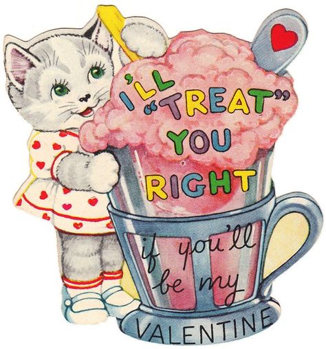 . Vintage Valentine Cards, Retro Valentines, Images Vintage, Clip Art Vintage, Vintage Collage, Vintage Greeting Cards, Vintage Valentines, My Valentine, Christmas Images