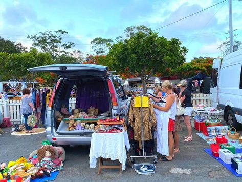 Carrara Markets is famous for its Sunday morning Car Boot Sale!If you love a second-hand bargain then you're sure to find it amongst the boots full of preloved fashion, books, toys, homewares, tools, bibs and bobs!If you have a garage full of stuff you don't know what to do with, then you can make some cash from your trash by becoming a car boot seller!Carrara Markets Car Boot Sale. Every Sunday morning from 7am to 11am.​No need to book to be a seller.https://www.upnext.com.au/event/carrara-m... Carboot Sale Display Ideas, Car Boot Sale Display, Second Hand Market, Farm Festival, Juice Cafe, Preloved Fashion, Its Sunday, New Orleans Music, Living In Car