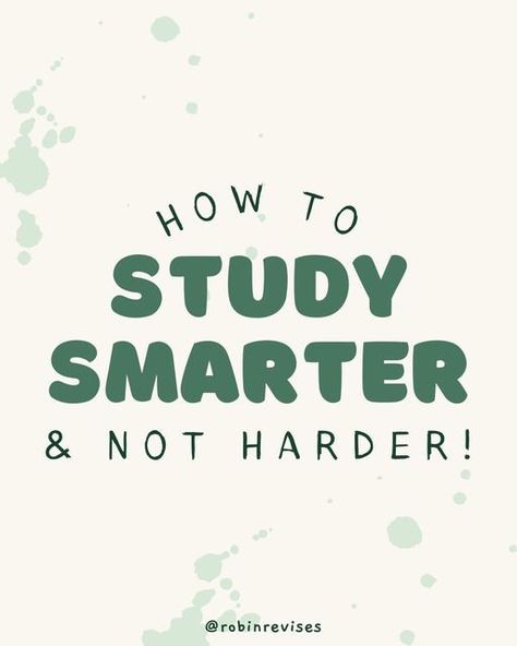 robin | productivity advice & student tips on Instagram: "do you study smart or hard?! hi! today i will be sharing some tips with you on how to study smarter, instead of harder! there are some tips & tricks that can help you achieve better results without spending more time or effort on your work than you already do! let's go! :) 🌱1: active recall instead of passive studying when you actively stimulate your brain to remember the info you are studying, instead of simply reading it or watching a Balance Games, Stimulate Your Brain, Active Recall, Student Tips, Student Problems, How To Study, Productive Habits, Study Smarter, When You Sleep