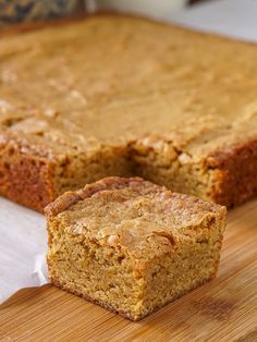 Honey Shortbread, Best Blondies, Best Blondies Recipe, Blondies Recipe Easy, Work Mood, Blondie Recipe, Rock Recipes, Comidas Fitness, Blondies Recipe