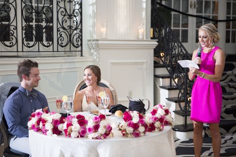 Sweetheart Table With Bridesmaid Bouquets, Hydrangea Bridesmaid Bouquet, Dream Wedding Reception, Table Accents, Sweetheart Table Wedding, Hydrangea Bouquet, Bridesmaid Bouquets, Inspirational Photos, Sweetheart Table