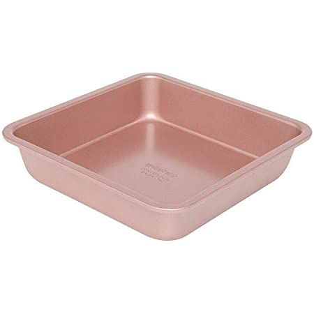 Wiltshire Rose Gold Square Cake Pan, Robust Baking Pan with Non-Stick Coating, Bakeware, Cake Mould, Dimensions: Square 25 cm : Amazon.co.uk: Home & Kitchen Tin Cake, Baking Pie, Pastel Kitchen, Pan Storage, Cake Baking Pans, Pie Tin, Rose Gold Square, Best Pans, Square Cake Pans