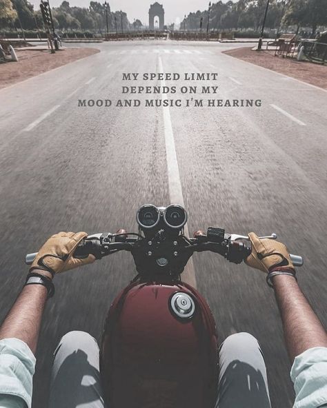 Caption For Pic With Bike, Riding Quotes Motorcycle, Biker Quotes Attitude, Bike Riders Quotes, Caption For Bike Riders, Car Lovers Quotes, Car Ride Quotes, Bike Captions Instagram, Riders Quotes