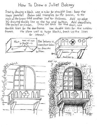 How To Draw Village, How To Draw Backgrounds, Lesson Notes, Painting House, Juliet Balcony, Some Drawings, Kids Painting, Architecture Drawing Art, Perspective Art