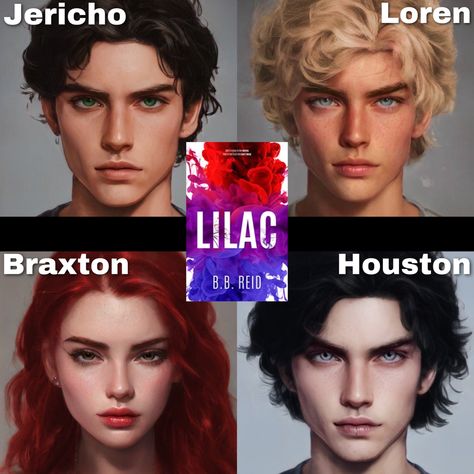 Lilac Bb Reid Characters, Lilac Bb Reid, Rh Books, Lilac Book, Book List Must Read, Book Edits, Book Fanart, Lovers Romance, Novel Characters