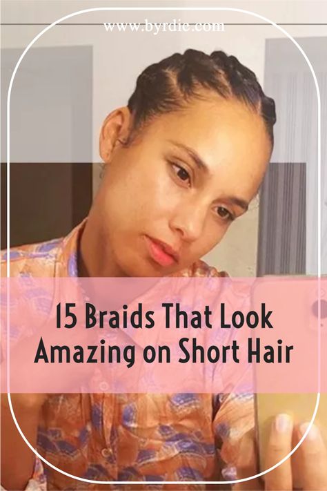 Short Hairstyle Women Plait, Short Hairstyle Twist, Cornrows Braids For Short Hair, Cornrows Braids For Short Natural Hair, Cornrows Braids For Black Women Short Hair, Afro Braids Short Hair, Braided Cornrow Hairstyles Short Hair, Small Braids Short Hair, Braids For Black Women With Short Hair