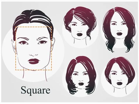 15 Best Hairstyles for Square Shaped Faces Female Wide Face Hairstyles For Women, Square Face Shape Hairstyles For Women, Squared Face Haircuts, Hairstyle For Wide Face, Wide Jaw Haircut Women, Bangs For Wide Face, Jawline Haircut Women, Wide Face Haircut, Short Hair Styles For Square Faces