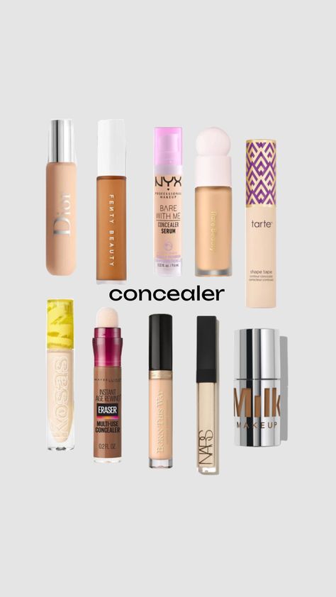 #makeup #concealer #preppyinspo #outfitinspo #beauty #preppymakeup #trending #aesthetic Good Cheap Concealer, Concelear Makeup Best, Concealer Ideas, Concealer Makeup Products, Concealer Brands, Concealer Aesthetic, Sephora Concealer, Cheap Concealer, Good Concealer