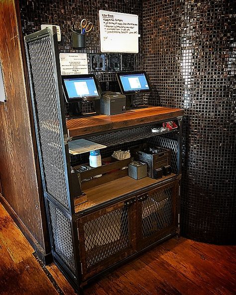 Host Desk Restaurant, Restaurant Drink Station, Hostess Station Restaurant, Server Station Restaurant, Restaurant Host Stand, Restaurant Service Station, Restaurant Server Station, Hostess Stand Restaurant, Waiter Station