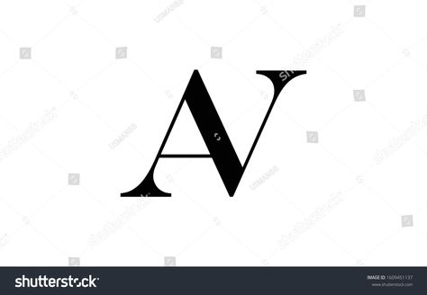 A And V Tattoo, Av Tattoo Letter, Av Logo, Author Logo, Initial Logo Design, V Tattoo, Printable Lined Paper, Initials Logo Design, Self Branding