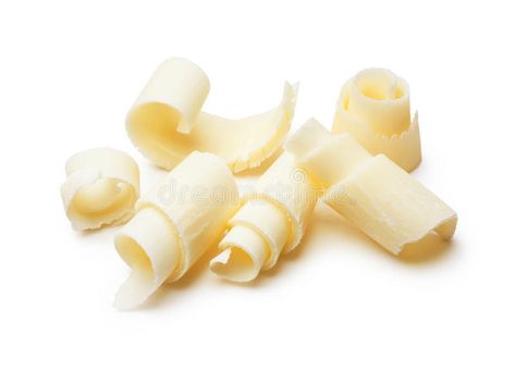 White chocolate curls. Group of white chocolate shavings isolated on white #Sponsored , #PAID, #Sponsored, #chocolate, #shavings, #isolated, #curls White Chocolate Curls, White Chocolate Shavings, Chocolate Curls, Dessert Chocolate, Chocolate Shavings, White Image, White Chocolate, Motion Graphics, Shaving