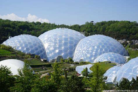 Uk Bucket List, Things To Do In Cornwall, The Eden Project, Creative Writing Ideas, Dome Structure, Radio Design, Under The Dome, Eden Project, The Eden