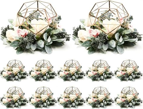 Amazon.com: 12 Pcs Gold Metal Pentagon Tealight Candle Holder, Geometric Flower Stand Wedding Centerpiece Vase, Table Decoration : Home & Kitchen Flower Stand Wedding, Geometric Centerpiece, Wedding Vase Centerpieces, Hexagon Wedding, Centerpiece Vase, Reception Table Decorations, Tealight Candle Holder, Geometric Wedding, Flower Stand