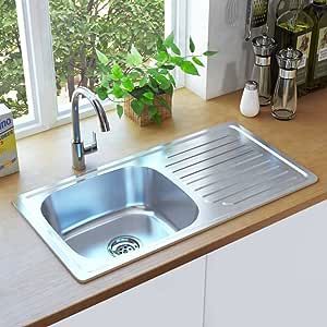 Round Kitchen Sink, Drainboard Sink, Kitchen Sink Stainless Steel, Prep Sink, Modern Sink, Round Kitchen, Single Bowl Sink, Utility Sink, Double Bowl Sink