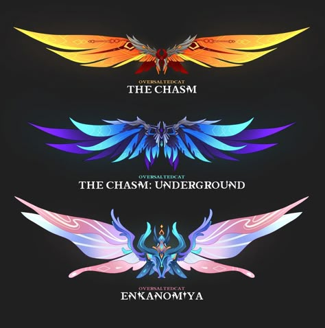 Magic Wings, Coral Crystal, Super Powers Art, Wings Drawing, Honkai Impact 3rd, Fantasy Props, Wings Art, Magic Design, Seni 3d