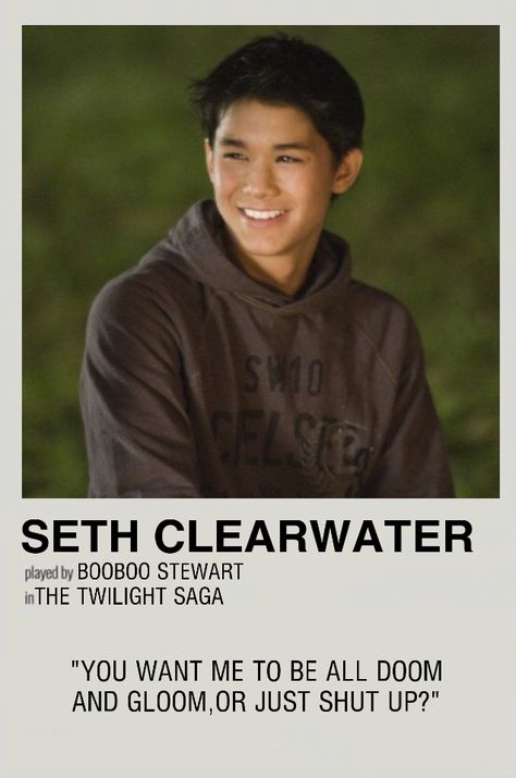 Seth Clearwater Fanart, Twilight Seth Clearwater, Seth Clearwater Aesthetic, Seth Twilight, Twilight Quileute, Seth Clearwater, Jasper Twilight, Twilight Wolf Pack, Jacob Black Twilight