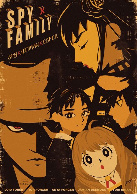 Anya Official Art, Spy X Family Banner, Loid And Anya, Spyx Family, Family Banner, Anya Damian, Family Fanart, Fake Family, Life Comics