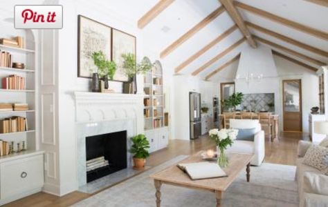 Fixer Upper Season 5 Episode 11 Living Room Elegant Mantel, A Big House, Marble Fireplace Surround, French Country Bathroom, Home Remodeling Contractors, Marble Fireplace, Country Bathroom, Gray Marble, Fireplace Surround