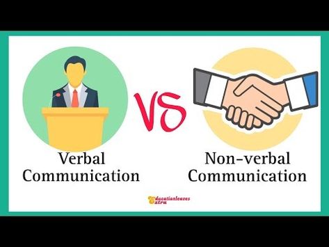 Verbal communication vs non-verbal communication - YouTube Verbal Communication Pictures, Non Verbal Communication Pictures, Non Verbal Communication, Communication Pictures, Written Communication, Verbal Communication, Non Verbal, Communication, Thing 1