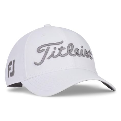 PRICES MAY VARY. Titleist Tour hat NEW lightweight, moisture-wicking sweatband NEW structured front panel Performance material Stretch clasp closure  The Women's Tour Performance Hat continues to deliver unmatched, lightweight performance.   Features:  Titleist Tour hat  NEW lightweight, moisture-wicking sweatband  NEW structured front panel  Performance material  Stretch clasp closure  UV treated for sun protection of 50+ UPF  Standard curve bill