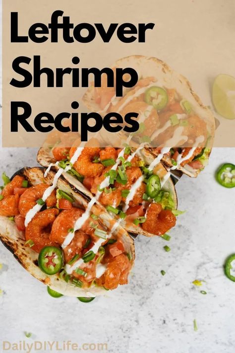 If you have leftover shrimp in the fridge and don’t know what to do with it, you’ve come to the right place! What To Do With Leftover Cooked Shrimp, Leftover Cocktail Shrimp Recipes, Leftover Shrimp Cocktail Recipes, What To Do With Cooked Shrimp, Leftover Cooked Shrimp Recipes, Boiled Shrimp Leftover Recipes, Cooked Prawn Recipes, Leftover Shrimp Recipes, Leftover Shrimp