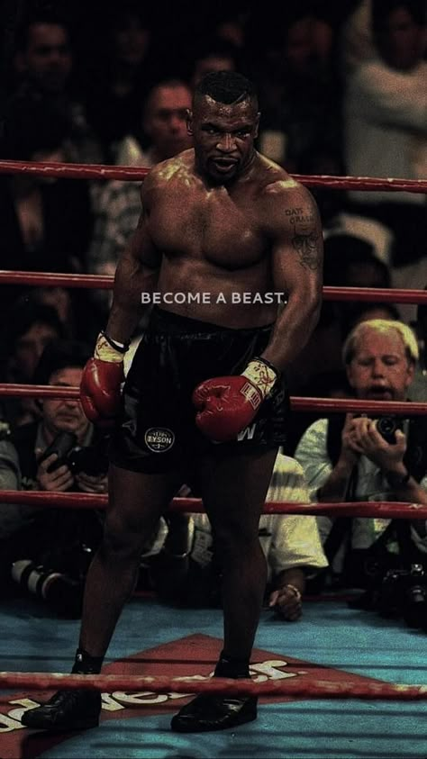 Mike Tyson Quotes, Boxer Aesthetic, Mighty Mike, Gym Motivation Wallpaper, Boxing Images, Muhammed Ali, Boxing Posters, Boxing Quotes, Man Up Quotes