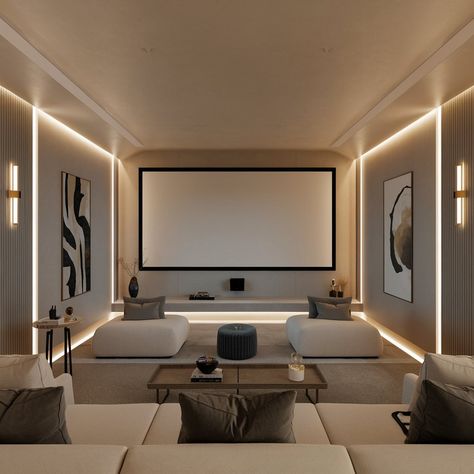 25 Innovative Small Theatre Room Ideas for Your Cozy Home - DIGIDIA Cinema Basement Ideas, Small Basement Movie Theater Ideas, Home Theater With Bar Counter, Media Room Wall Ideas, Small Home Cinema Room Ideas, Filming Room Ideas, Mini Theater Room Design, Small Entertainment Room, Theatre Room Design