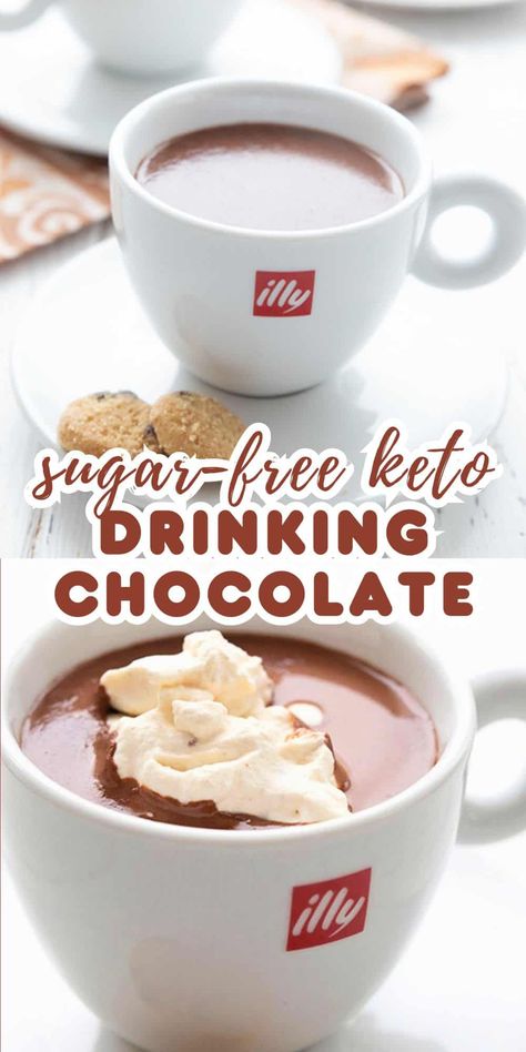 No Carb Drinks, Keto Beverage Recipes, Keto Hot Chocolate Mix Recipe Dry, Low Carb Coffee Drinks, Low Carb Chocolate Pudding, Ketovore Recipes, Low Carb Hot Chocolate, Sugar Free Chocolate Pudding, Healthy Hot Chocolate Recipe