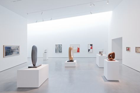 sculpture gallery Hepworth Wakefield, David Chipperfield Architects, David Chipperfield, Museum Interior, Art Galleries Design, Exhibition Room, Art Gallery Interior, Objet Design, Gallery Design