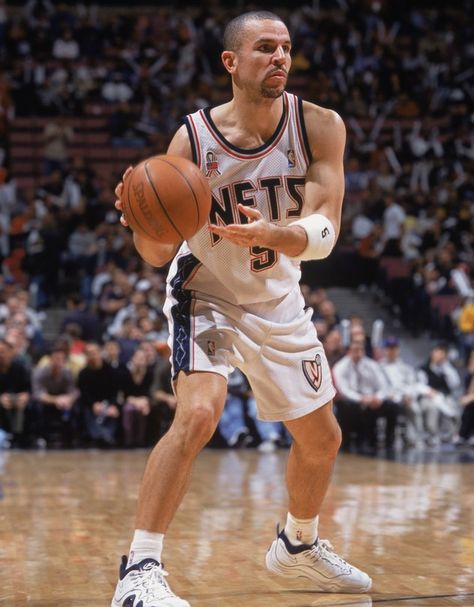 Jason Kidd - New Jersey Nets, 2001��–2008 New Jersey Nets, Jason Kidd, Basketball Videos, Jersey Dresses, Basketball Jerseys, Basketball Jersey, New Jersey, Goats, Nba