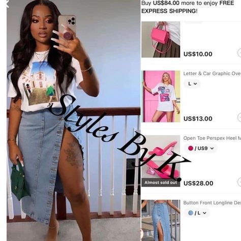 Summer Vacation Outfits Shein, Birthday Outfit From Shein, Shein Work Outfits, Shein Summer Outfits Black Women, Shein Outfits Summer 2020, Shein Birthday Outfits, Summer Shein Outfits, Shein Outfits Summer 2023 Baddie, Baddie Shein Outfits