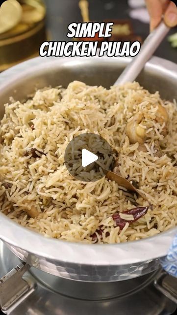 Dry Chicken Masala Recipe, Chicken Pulao Recipe Indian, Non Veg Recipes Indian Chicken, Chicken Masala Powder Recipe, Chicken Pulao Recipe, Veg Pulao Recipe, Chicken Masala Recipe, Chicken Pulao, Pakistan Food