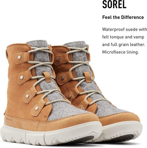 Sorel Explorer, Waterproof Suede Boots, Joan Of Arctic Wedge, Sorel Joan, Cozy Boots, Sorel Boots, Faux Fur Boots, Waterproof Winter Boots, Sorel Womens