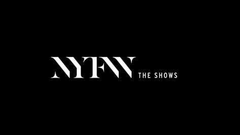 Presenting NYFW: The Shows, February 9-16. #NYFW Nyfw Logo, Fashion Week Schedule, Minimal Logo Design, 2023 Vision, Logotype Design, Branding Design Inspiration, Beautiful Nature Wallpaper, Logo Mark, Typography Inspiration