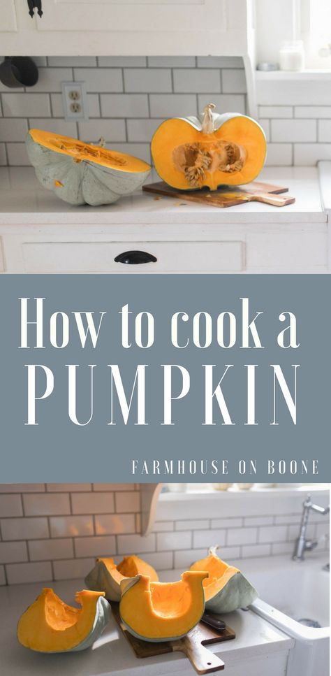 Jarrahdale Pumpkin, Make Pumpkin Puree, Whole Pumpkin, Roast Pumpkin Soup, Pumpkin Varieties, Cooking Pumpkin, Kitchen Basics, Holistic Recipes, Homemade Sourdough