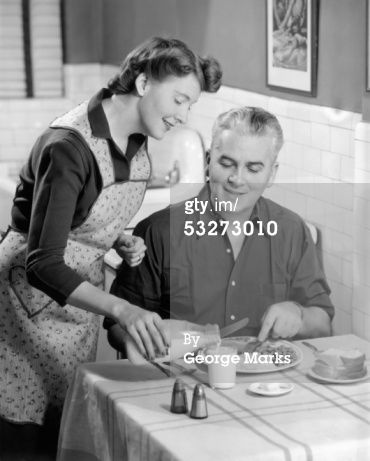 http://www.gettyimages.com/detail/53273010/Retrofile To Serve Man, 1950s Housewife, Stepford Wife, Fiesta Tropical, Barbara Stanwyck, Alan Rickman, Norma Jeane, Backstreet Boys, Movie Memorabilia