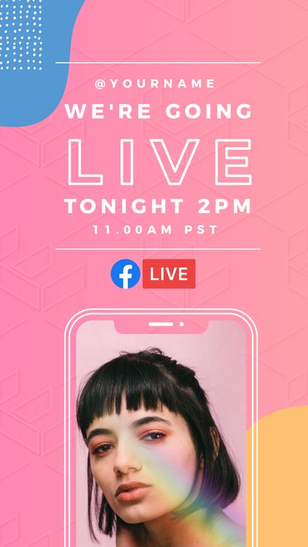 Create Instagram Stories & IGTV Covers with Customizable Templates - Easil - Easil Instagram Story Event Promotion, Live Ig Poster, Instagram Live Design, Instagram Live Poster Design, Live Poster Design, Story Design Ideas, Instagram Story Design, Stories Design, Story Design