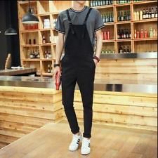 Find great deals for Hot Mens Casual Suspenders Jumpsuits Romper Dungarees Straight Pants Overalls. Shop with confidence on eBay! Fasion Dressing, Gay Style, Accessories Tips, Overalls Black, Mens Fasion, Cotton Overalls, Long Jumpsuit, Pants Male, Mens Belt