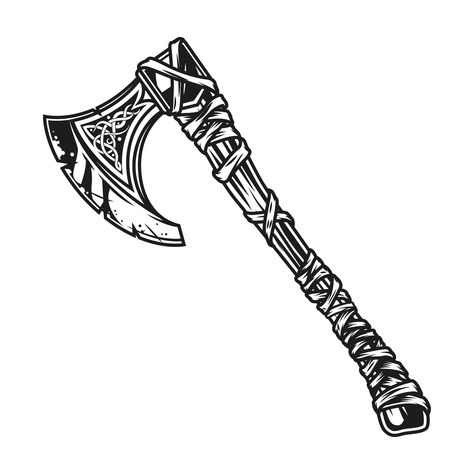 Thor Hammer Tattoo, Viking Tattoos For Men, Hammer Tattoo, Viking Warrior Tattoos, Viking Tattoo Symbol, Viking Tattoo Sleeve, Symbole Viking, Rune Tattoo, Warrior Tattoos