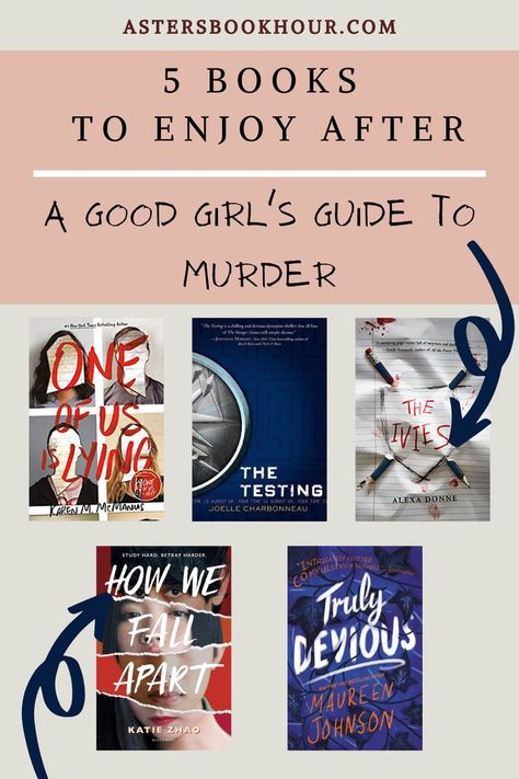 Did you like A Good Girl's Guide to Murder by Holly Jackson and are searching for another novel filled with mystery and strong female protagonists? Here are five books to check out like A Good Girl's Guide to Murder to do just that! Mystery Books Worth Reading, Best Mystery Books, Good Girls Guide, Holly Jackson, Teenage Books To Read, Fiction Books Worth Reading, Book Reading Journal, 100 Books To Read, Fantasy Books To Read