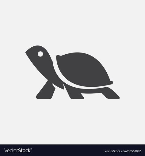 Turtle Illustration Design, Turtle Graphic Design, Turtle Logo Design, Animal Icon Design, Turtle Icon, Turtle Symbol, Turtle Outline, Brand Identity Design Logo Inspiration, Turtle Vector